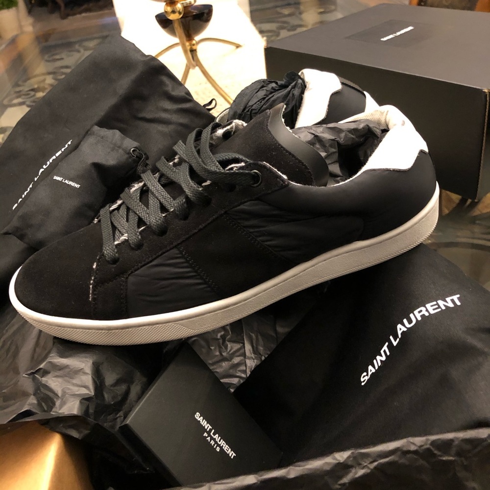 $645 Saint Laurent Shoes Size US 8 100%Authentic